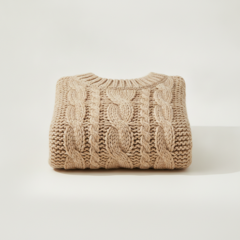 Pull maille grosse laine — COS