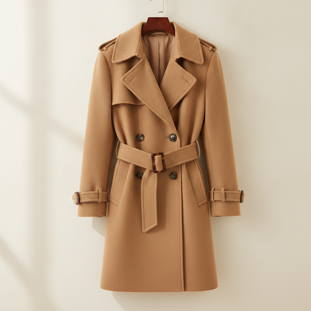 Trench camel classique — Mango